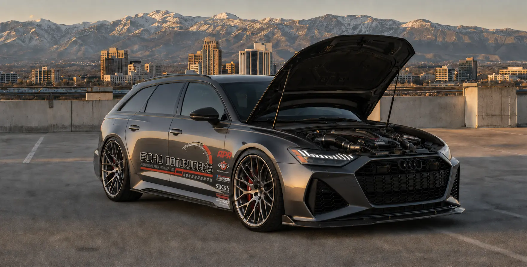 Echo Motorworks Audi RS6 with selectable performance systems