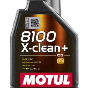 Motul 8100 X-CLEAN+ 5W-30 — 1L Bottle