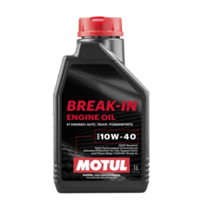 Motul BREAK-IN ENGINE OIL 10W-40 — 1 US Quart Bottle