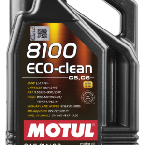 Motul 8100 ECO-CLEAN 0W-20 — 5L Jug