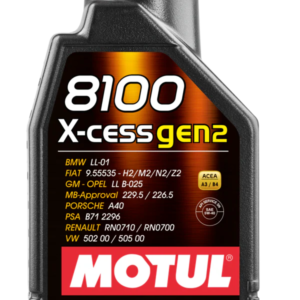 Motul 8100 X-CESS GEN2 5W-40 — 1L Bottle
