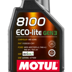 Motul 8100 ECO-LITE GEN3 5W-30 — 1L Bottle