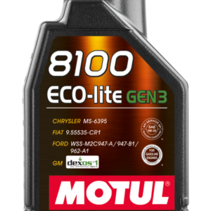 Motul 8100 ECO-LITE GEN3 0W-20 — 1L Bottle