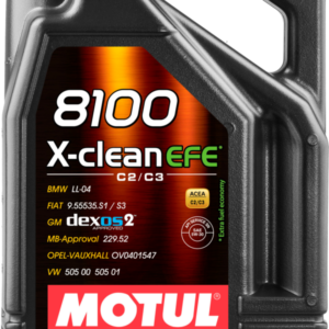 Motul 8100 X-CLEAN EFE 5W-30 — 5L Jug