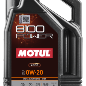 Motul 8100 POWER 0W-20 — 5L Jug
