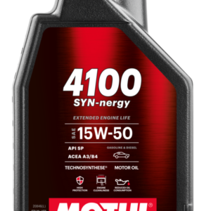 Motul 4100 SYN-NERGY 15W-50 — 1L Bottle