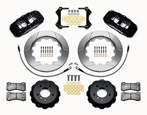 Wilwood AERO6 14-inch front big brake kit 140-13582 for BMW 1 Series and E9X 3 Series