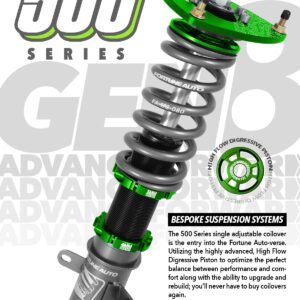 Fortune Auto 500 Series Coilovers — Audi A3 / S3 / RS3 8V