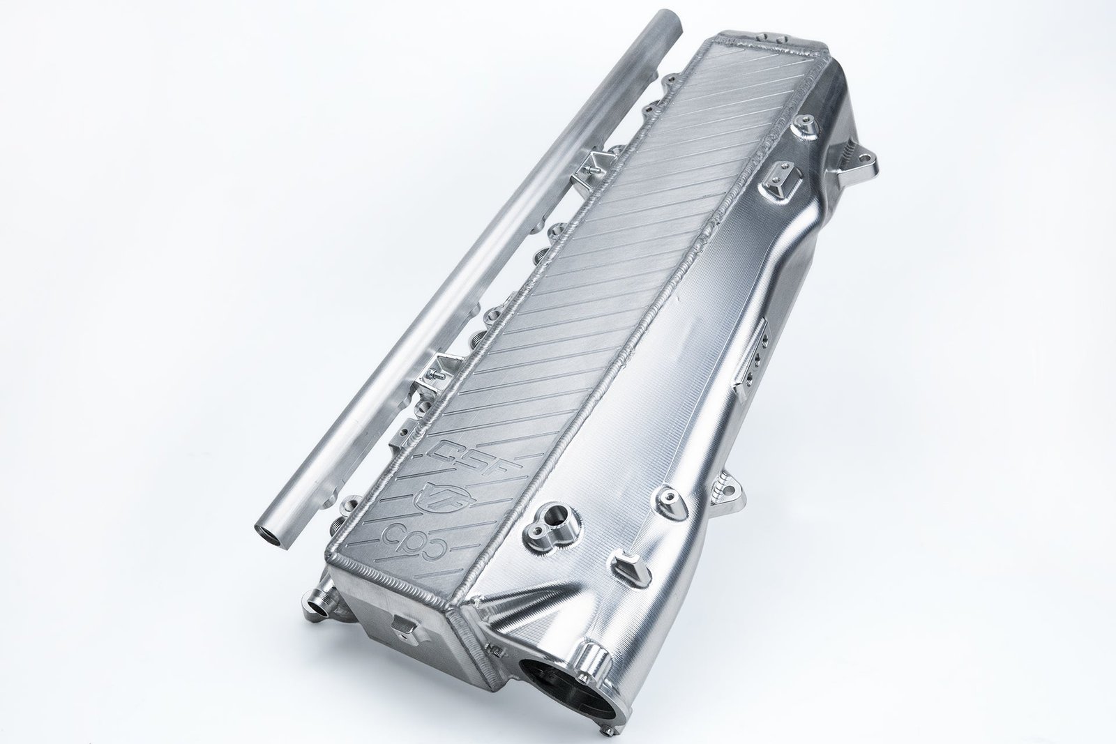 CSF #8200 A90 Supra / BMW Gen 2 B58 Charge-Air-Cooler Manifold — Raw Billet