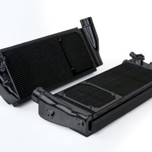 CSF #8210B Ferrari 488 / Pista / F8 Twin Intercooler Set — Thermal Dispersion Black