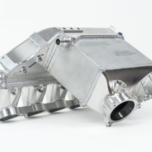 CSF #8233 BMW S58 “Level-Up” Charge Air Cooler Manifold — Raw Billet