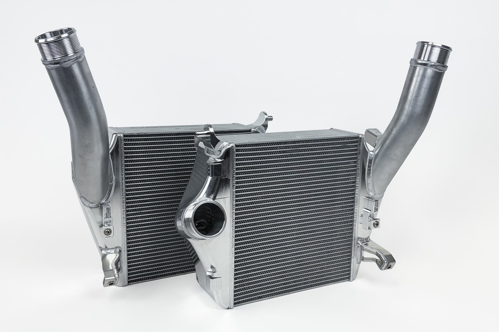 CSF 8280 Audi SQ7 / SQ8 Twin Intercooler Set — Raw Billet