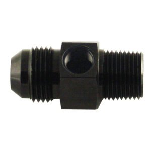 Phenix Industries Flare To Pipe Adapter with 1/8 Port -10 | 1/2 NPT