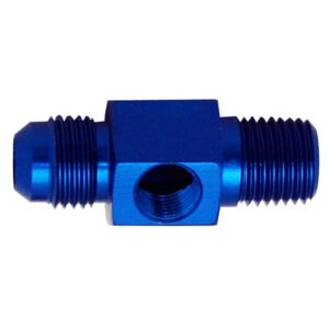 Phenix Industries Flare To Pipe Adapter with 1/8 Port -10 | 1/2 NPT