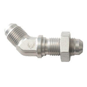 Phenix Industries 45° Bulkhead Flare Union -20