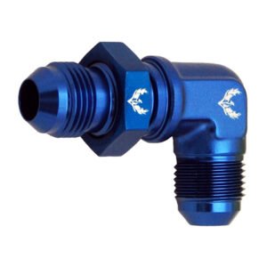 Phenix Industries 90° Bulkhead Flare Union -04