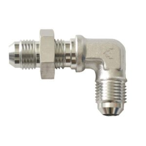 Phenix Industries 90° Bulkhead Flare Union -16