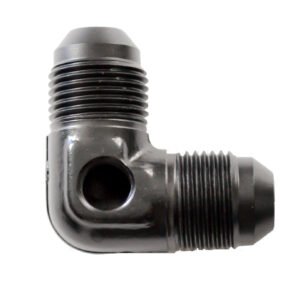 Phenix Industries 90° Flare with 1/8 Port -08