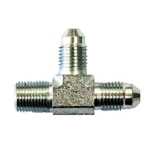 Phenix Industries Flare to Pipe TEE on Run -03 | 1/8 NPT