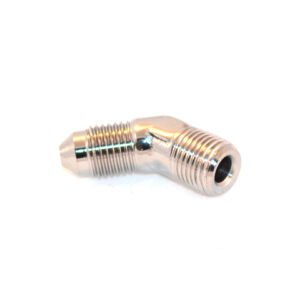 Phenix Industries 45° Flare to Pipe Elbow -03 | 1/8 NPT