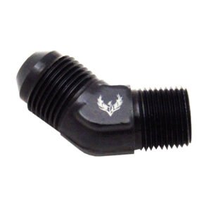 Phenix Industries 45° Flare to Pipe Elbow -16 | 1 NPT