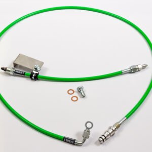 Sikky Manufacturing Universal TR6060 Clutch Line Kit, to work with Wilwood master cylinder. 48" long feed line, 12" bleeder line