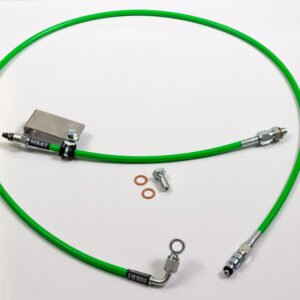 Sikky Manufacturing Universal T56 Clutch Line Kit, to work with Wilwood master cylinder. 48" long feed line, 12" bleeder line