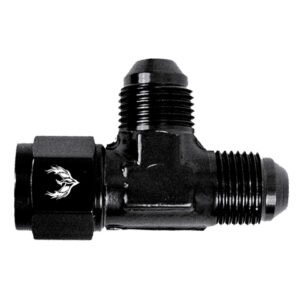 Phenix Industries AN Flare TEE to Female Swivel On Run -16