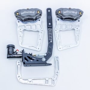 Sikky Manufacturing Dual Caliper Bracket kit for S550 Mustang GT — Pair