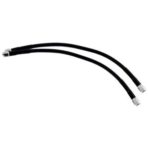 Phenix Industries Brake Line SS Black Coated 22"