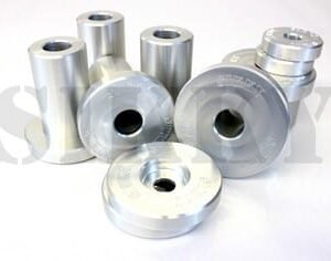 Sikky Manufacturing Nissan R35 GTR Solid Subframe Bushings — Kit