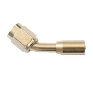 Phenix Industries Crimp PTFE Hose End 45° | -04