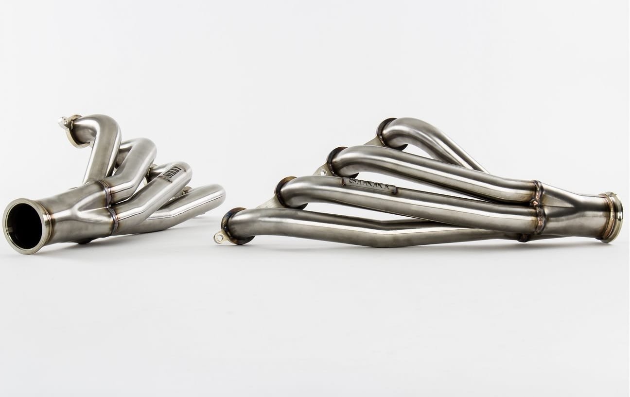 Sikky Manufacturing Hyundai Genesis LS Swap Headers 1 7/8" Stainlesss Steel — Set