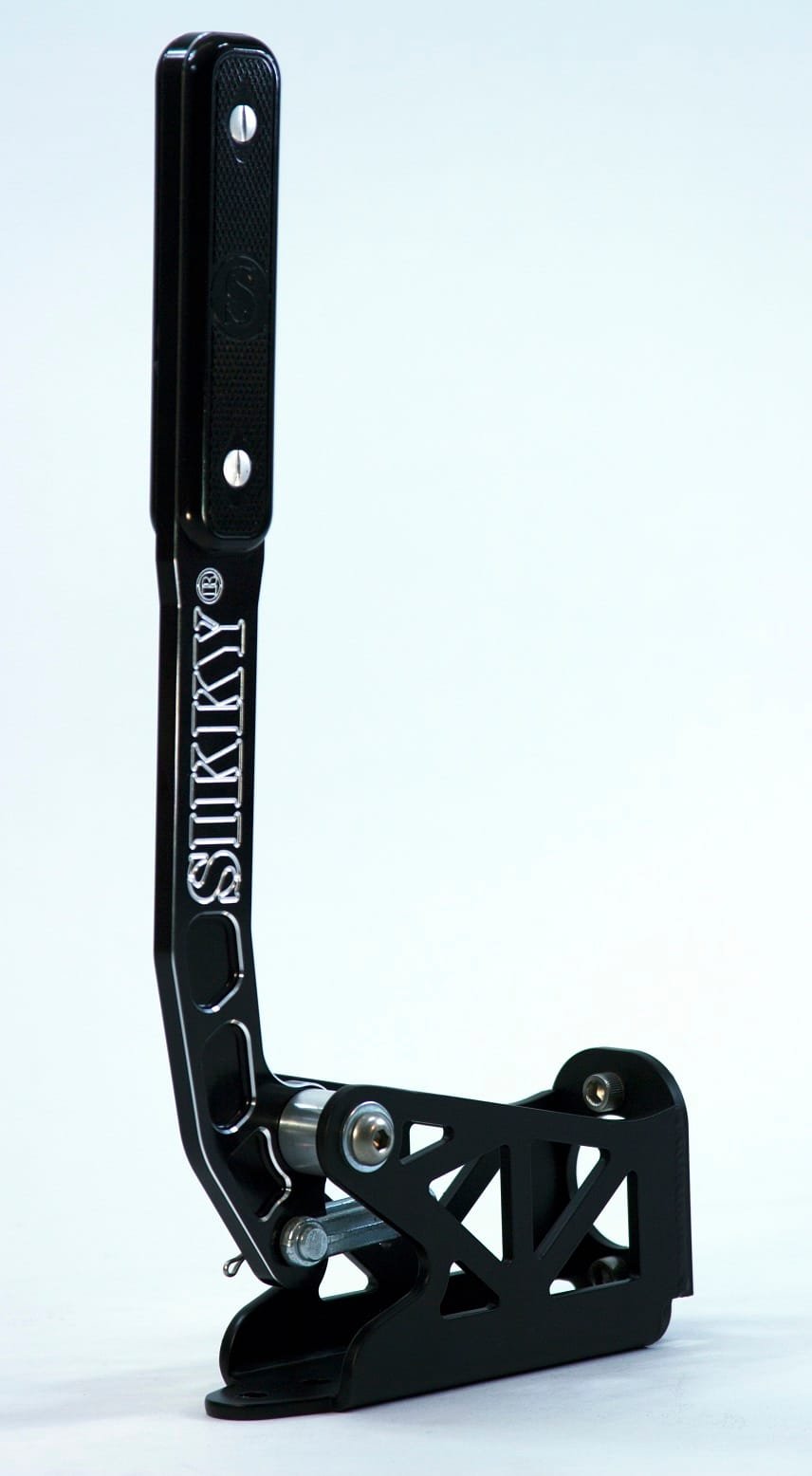 Sikky Manufacturing Reverse Mount Pull Back Style Hydraulic Handbrake - Black Handle — Each