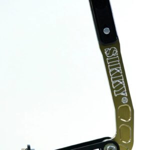 Sikky Manufacturing Reverse Mount Pull Back Style Hydraulic Handbrake - Gold Handle — Each
