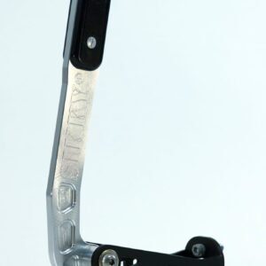 Sikky Manufacturing Reverse Mount Pull Back Style Hydraulic Handbrake - Silver Handle — Each