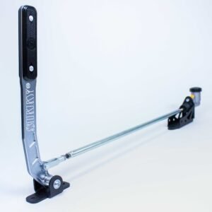 Sikky Manufacturing Pull-Back Style Hydraulic Handbrake - Grey Handle Relocation Rod — Each