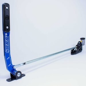 Sikky Manufacturing Pull-Back Style Hydraulic Handbrake - Blue Handle Relocation Rod — Each