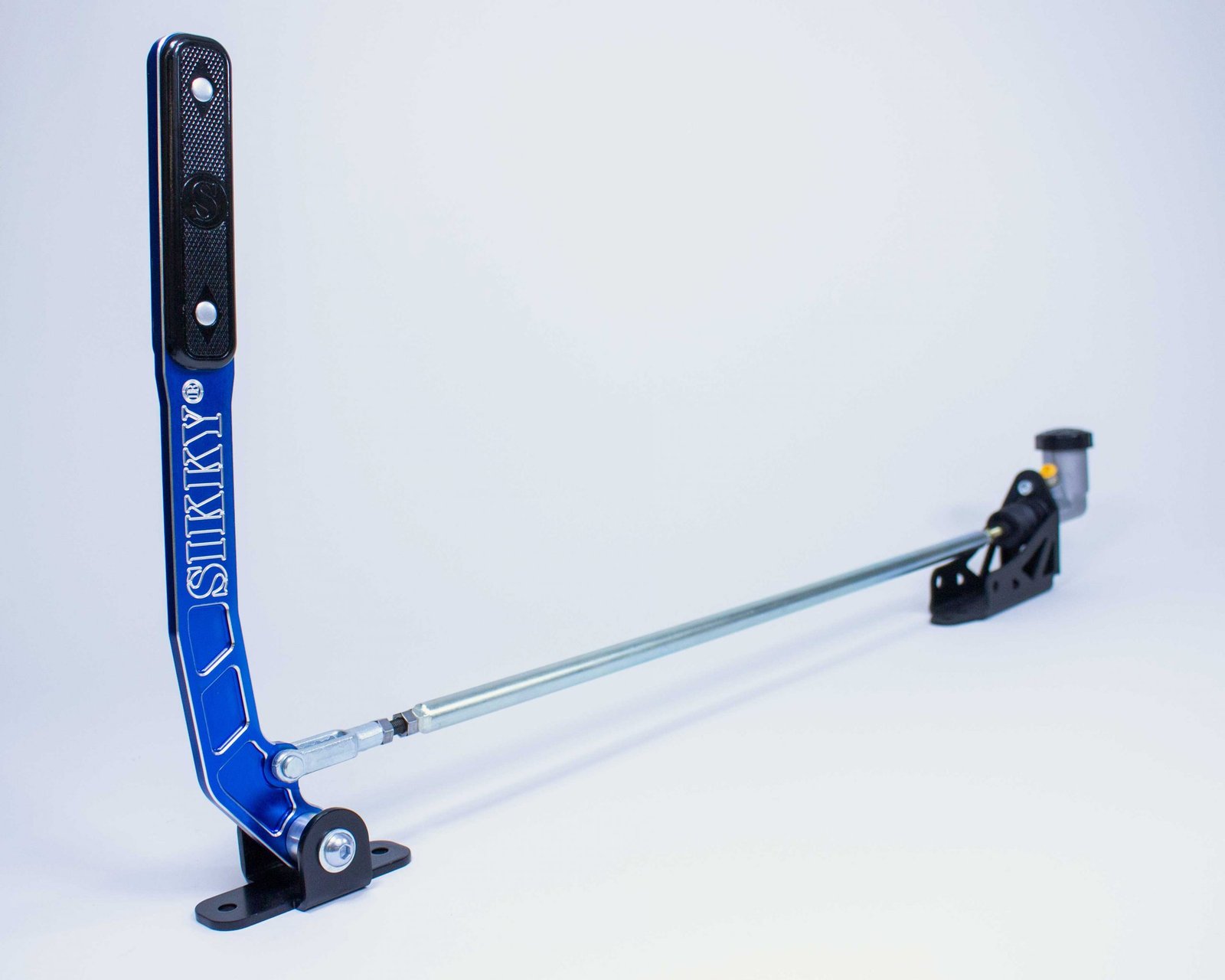 Sikky Manufacturing Pull-Back Style Hydraulic Handbrake - Blue Handle Relocation Rod — Each