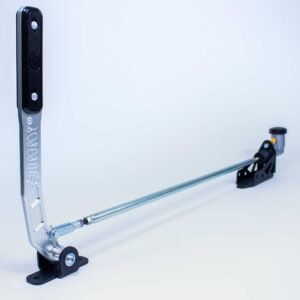 Sikky Manufacturing Pull-Back Style Hydraulic Handbrake - Silver Handle Relocation Rod — Each