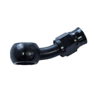 Phenix Industries Reusable Banjo Hose End -03 x 10MM x 30° Steel Black