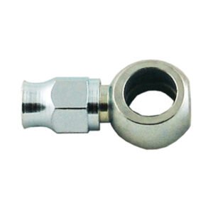 Phenix Industries Banjo Hose End Non Swivel -03 x 10MM Straight Short Stainless