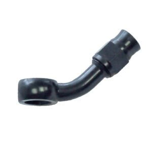 Phenix Industries Reusable Banjo Hose End -03 x 10MM x 45° Steel Black