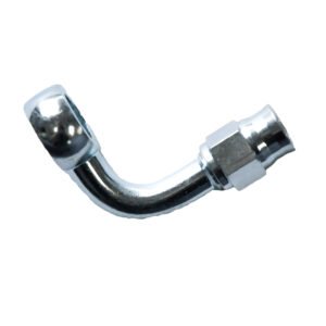 Phenix Industries Reusable Banjo Hose End -03 x 10MM x 90° Stainless