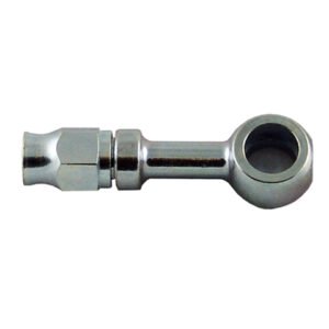 Phenix Industries Banjo Hose End Non-Swivel -03 x 7/16 Straight Steel