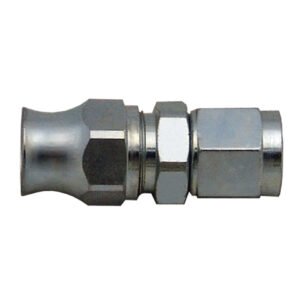 Phenix Industries Reusable PTFE Hose End -03 Straight Steel