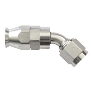 Phenix Industries Reusable PTFE Hose End -08 x 45°