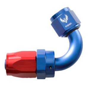 Phenix Industries Compression Swivel Hose End -08 x 120°