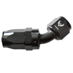 Phenix Industries Compression Swivel Hose End -08 x 45°