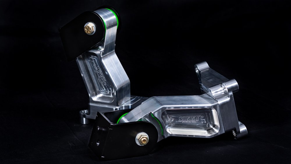 Sikky Manufacturing BMW E39 LSx Mount Kit Assembly — Pair